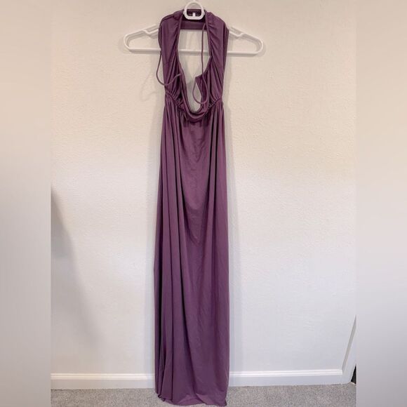 Rachel Pally Faustina Plum Maxi Dress NWT Size S - Picture 2 of 6